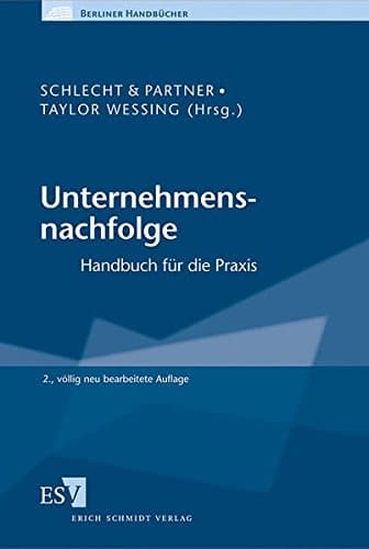Cover: Unternehmensnachfolge: Handbuch für die Praxis